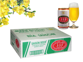 Bia lon 333