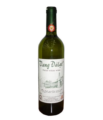 Vang Đà Lạt trắng 750ml