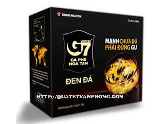 Cafe hòa tan G7 đen đá