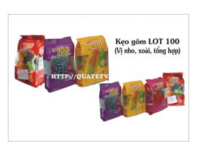 Kẹo Gôm Lot 100