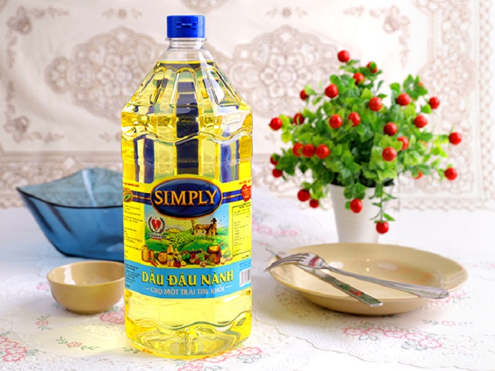 Dầu đậu lành simply chai 2 lít