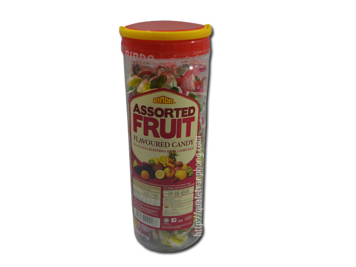 hộp kẹo đứng Assorted Fruit