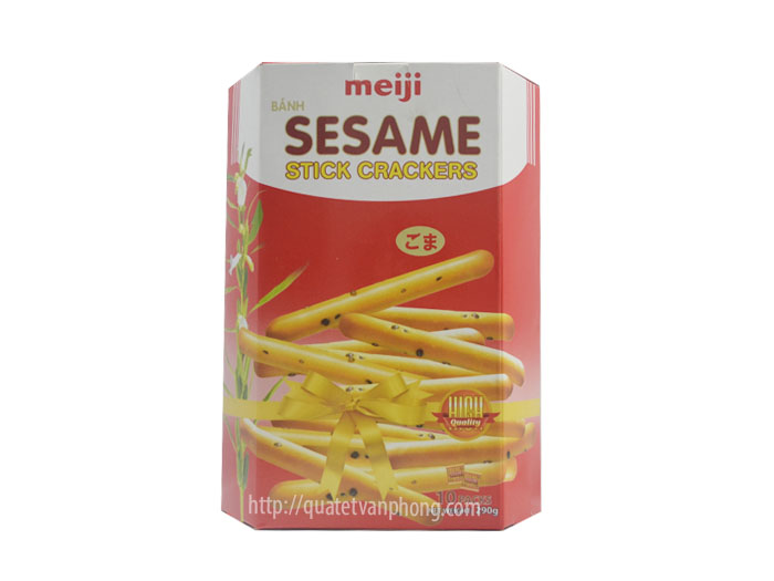 Bánh hộp Meiji sesame