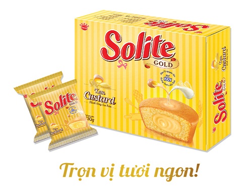 Bánh Kinh Đô Solite Gold Custard