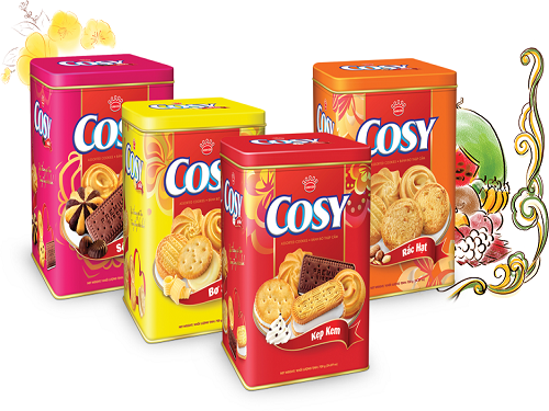 Bánh quy cosy Socola 630g
